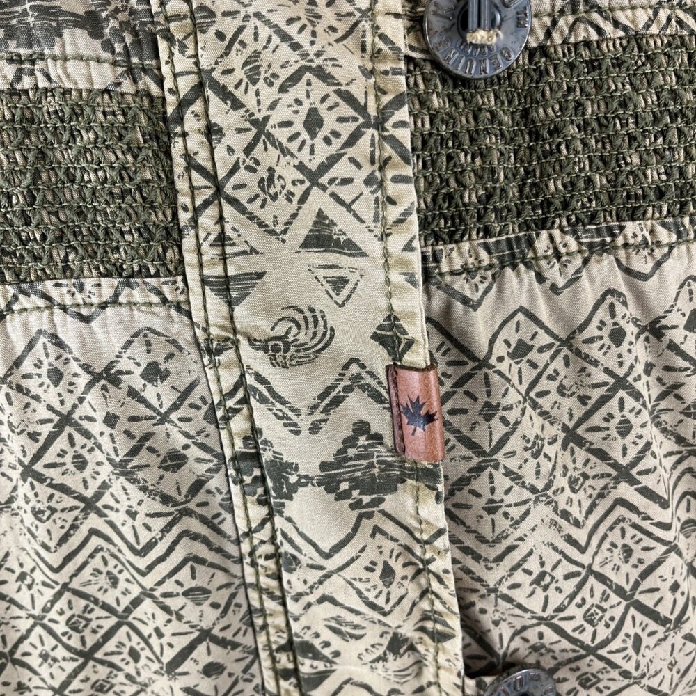 Khujo Brown Casual Cotton Vintage Inspired Jacket Women's Size XL - Picture 2 of 16